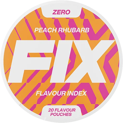 FIX Zero Peach Rhubarb