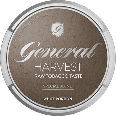 General Harvest White Portionssnus
