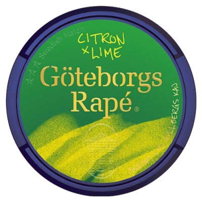 Göteborgs Rapé Citron x Lime Vit Portion