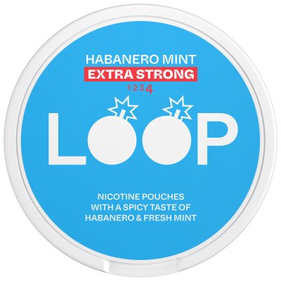 Loop Habanero Mint Extra Strong - Snussidan