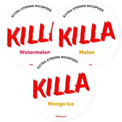 KILLA Mixpack Killa Watermelon, Killa Melon, Killa Mango Ice