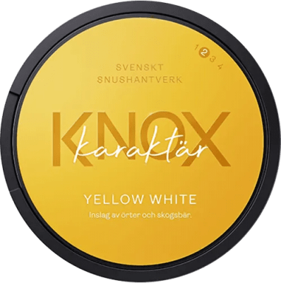 Knox Karaktär Yellow White Portion
