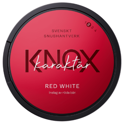 Knox Karaktär Red White Portion - Snussidan
