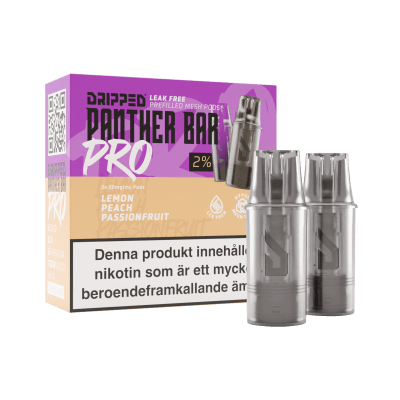 Panther Bar Pro Pod Lemon Peach Passionfruit