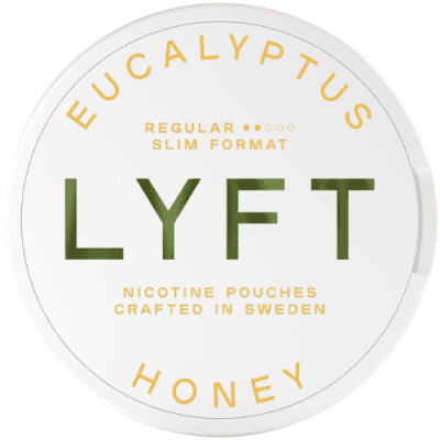 LYFT Eucalyptus Honey Regular #2 All White - Snussidan