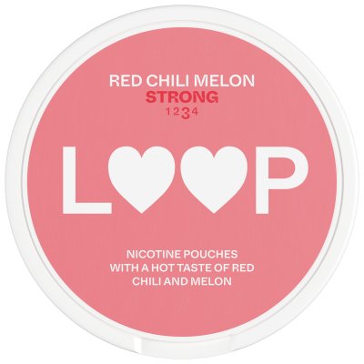 Loop Red Chili Melon Strong #3 - Snussidan