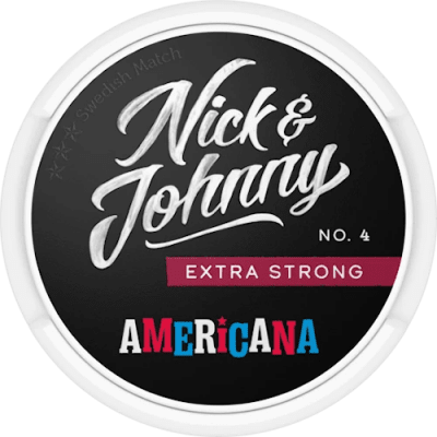 Nick and Johnny Americana Portion Extra Strong - Snushallen