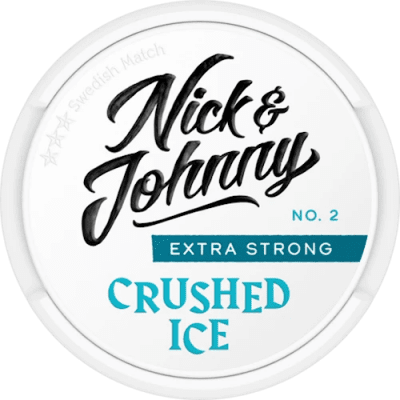 Nick and Johnny Crushed Ice White - Snushallen