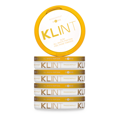 Klint Passionfruit #2 All White Portion - Snussidan