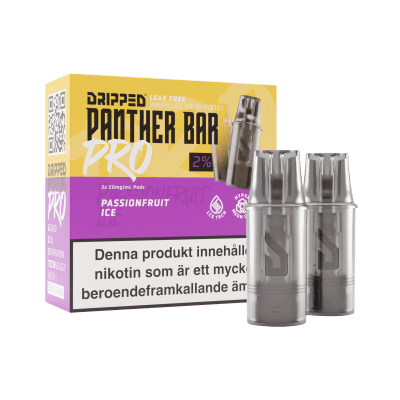 Panther Bar Pro Pod Passionfruit Ice