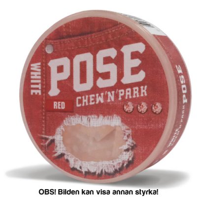 POSE 7mg Red All White - Snussidan