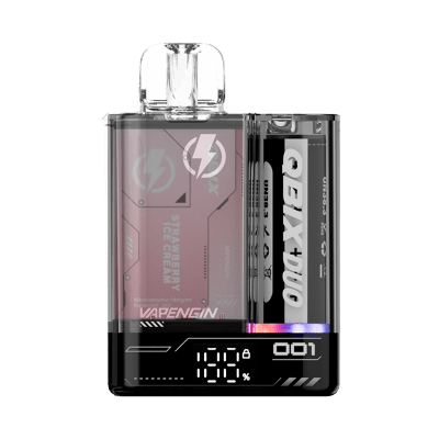 QBIX Strawberry Ice Cream Paket