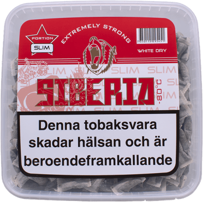 Siberia -80 Degrees White Dry Slim Portion 500g