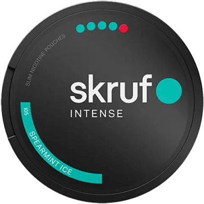 Skruf INTENSE No. 105 Spearmint Ice Ultra Strong