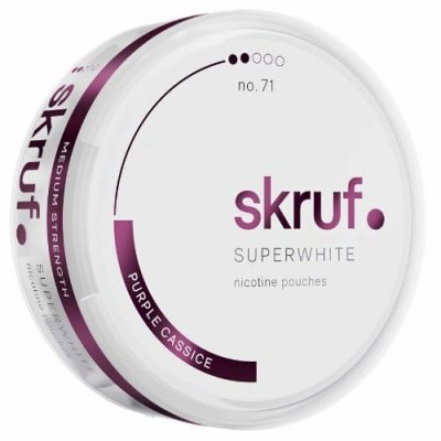 Skruf Super White No. 71 Purple Cassice Medium Strength