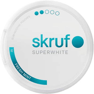 Skruf Superwhite No. 52 Fresh Mint 6mg