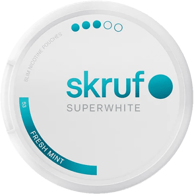Skruf Superwhite No. 53 Fresh Mint 10mg