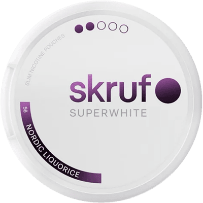 Skruf Superwhite No. 56 Nordic Liquorice 6mg