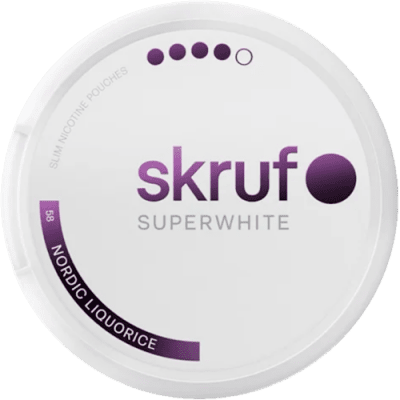 Skruf Superwhite No. 58 Nordic Liquorice 11,5mg