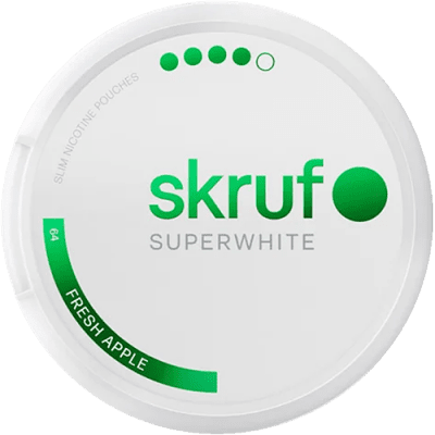 Skruf Superwhite No. 64 Fresh Apple 12mg