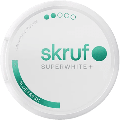 Skruf Superwhite No. 72 Aloe Fresh 8mg