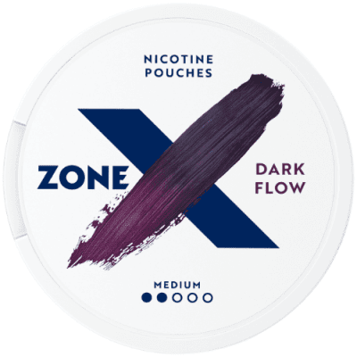 ZoneX Dark Flow #2 Slim All White - Snussidan