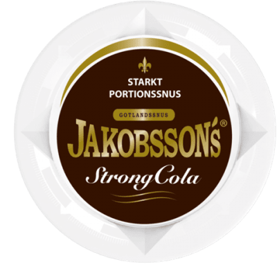 Jakobsson´s Strong Cola - Snussidan
