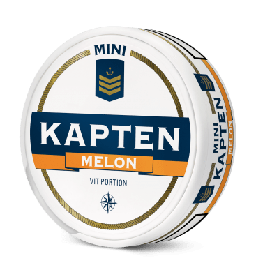 Kapten Vit Melon Mini - Snussidan