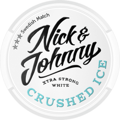 Nick and Johnny Crushed Ice White - Snushallen