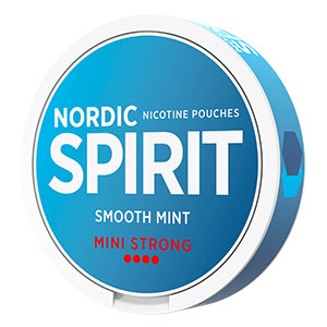 Nordic Spirit True White Smooth Mint Mini Strong - Snushallen