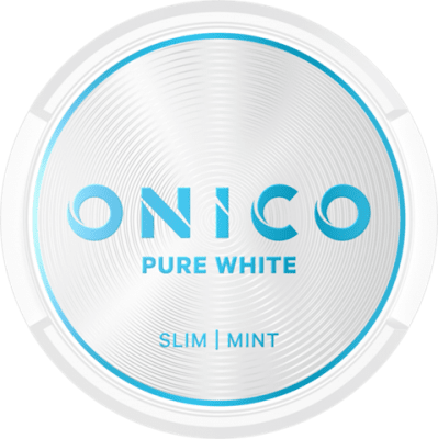Onico Pure White Slim Mint - Snushallen