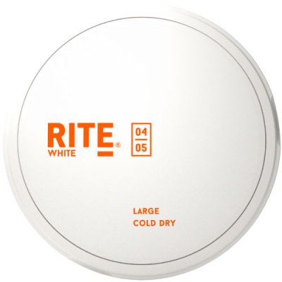 Rite White Cold Dry LARGE - Snushallen