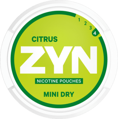 ZYN Citrus 4 Mini Dry - Snussidan