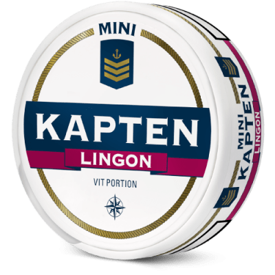 Kapten Lingon Mini Portionssnus - Snussidan