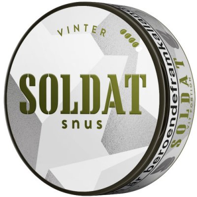 Soldat Vinter Vit Portionssnus - Snussidan