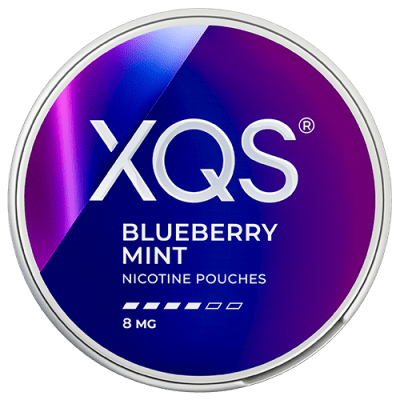 XQS Blueberry Mint Strong #4 All White - Snussidan