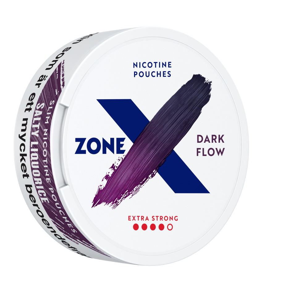 ZoneX Dark Flow Extra Strong #4 Slim All White dosa