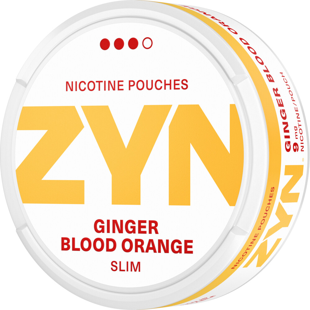 ZYN Ginger Blood Orange 3 Slim dosa