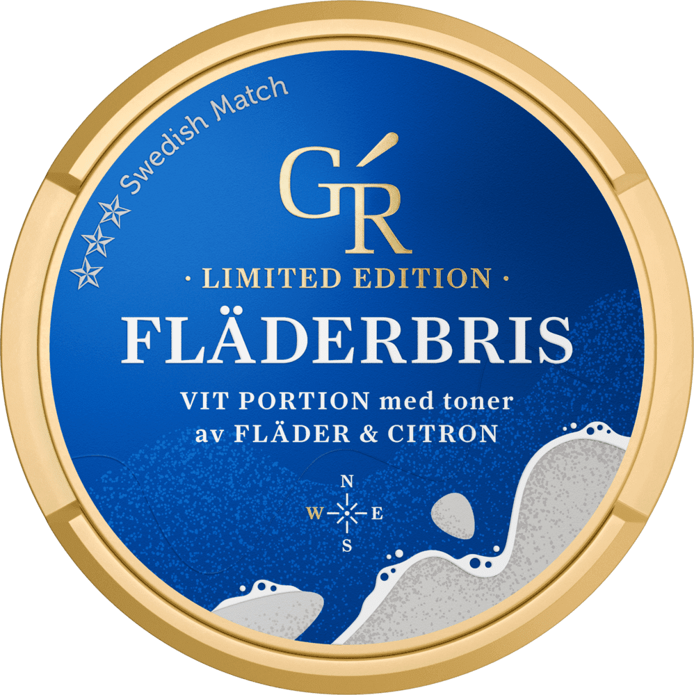 Göteborgs Rapé Fläderbris White Portion dosa