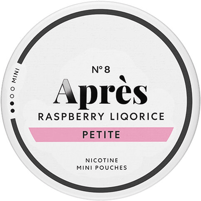 Köp Après Raspberry Liqorice Mini - Snussidan.se
