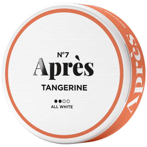Après Tangerine SLIM All White dosa
