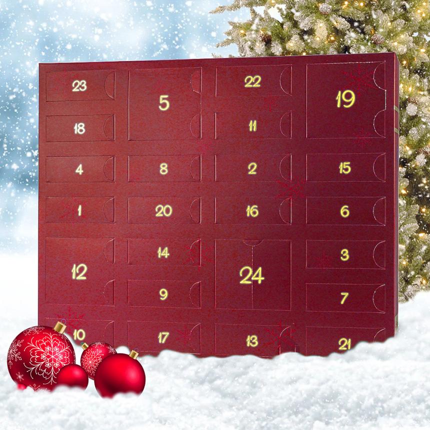 Snus Kalender 2024 | 24 luckor (All White) | Snussidan.se dosa