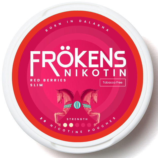Frökens Nikotin Red Berries #2 dosa