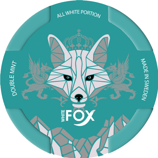 White Fox Double Mint Slim Extra Strong